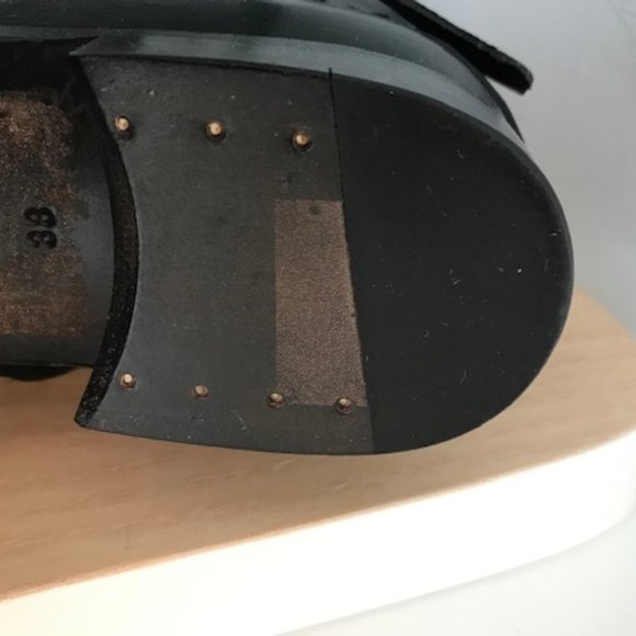 🆕 Buttero| Made in Italy Black Leather Riding Boots Size 38 Brand new - Picture 10 of 16